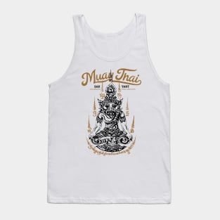 Antique Muay Thai Tattoo Hermit Tank Top